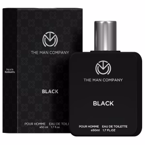 The Man Company Black Edt Perfume For Men - 50Ml, Premium Long Lasting Fragrance Spray, Gift For Him - Fresh