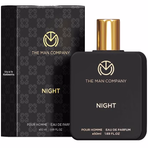 The Man Company Night Perfume for Man - 50ml | Premium Long Lasting Fragrance | Citrusy, Exotic & Woody | Gift For Man | Date Night Body Spray | Valentine Gift Set For Him