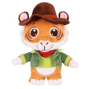 Soft Toys for Baby Girl (Medium, 32 cm) Tiger Soft Toy, Soft Toys Plush Toys, Soft Toy for Baby Boy, Stuffed Animal Cushion, Best Gift for Girls, Boys, Infants, Babies, Toddlers (Brown)