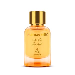 Mamaearth Into the Sunset Liquid Eau De Parfum For Women, 100ml Safe Approved, Premium Long-Lasting, Blend Of Exotic Ingredients Wwith Grapefruit,Tangerine & Peony Notes, Fresh Fruity