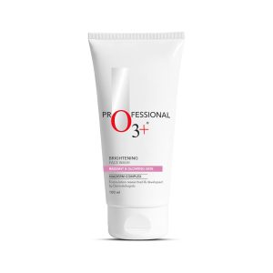 O3+ Brightening Face Wash 100ml with Cucumber & Aloe Vera Extract for Men and Women - Provides Smoother, Brighter and Even Toned Complexion | All Skin Types