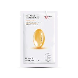 O3+ Facialist Vitamin C Cellulose sheet Mask for pigmentation and uneven skin (30g)
