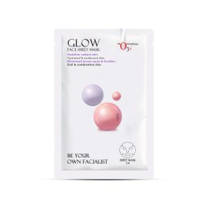 O3+ Facialist Glow Sheet Mask Hydrates and awakens skin Minimized brown spots and Freckles (30g)