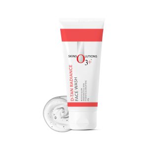 O3+ D-Tan Radiance Face Wash 60g With Vitamin C for Glowing Skin and Deep Cleansing | Detan Face Wash for TAN Removal, All Skin Types