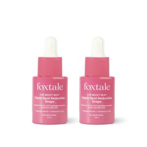 FoxTale (Pack Of 2) 3% Tranexamic Acid&Peptide Serum For Pigmentation|Reduces Marks&Hyperpigmentation|Fades Dark Spots|Brightens And Evens Out Skin Tone|All Skin Types|Men And Women - 30 Ml