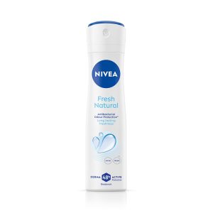 NIVEA Women Fresh Natural Deodorant Spray, 48H Odour Protection, Sweat Protection, Long Lasting Fresh Fragrance, Underarm Deodorant & Body Spray for Women, Daily Underarm Care, 150 ml