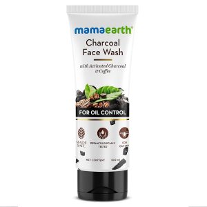 Mamaearth Charcoal Face Wash with Activated Charcoal & Coffee for Oil Control (100ml)