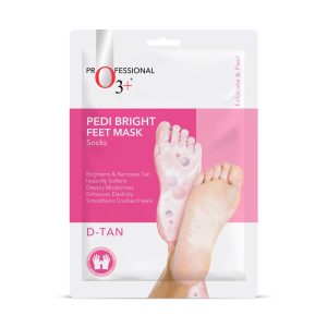 O3+ Pedi Bright Foot Socks Cream Mask