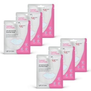 O3+ Lip Exfoliator Enzyme D-Tan Sheet Mask 30gm (pack of 6)
