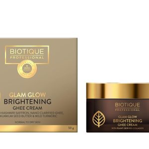 Biotique Professional Glam Glow Brightening Ghee Cream 50g