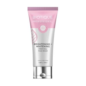 Biotique Professional Brightening + Whitening Stem Cell Face Wash 100ml