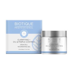 Biotique Professional Clarifying + Oil & Pimple Control Nourishing Gel 50gm