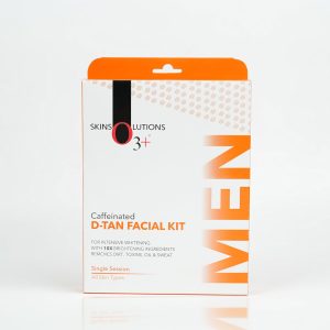 O3+ Caffeinated D-Tan Facial Kit for removing dirt toxins oil and sweat single session for All Skin Types 40 GM