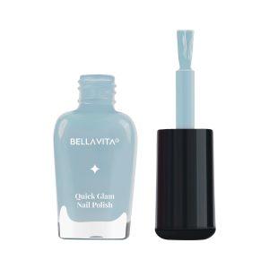 BELLAVITA Nail Polish | Nail Paints for Women | Vibrant Color Lustrous Shine Long Lasting | Chip Free Fast Dry Formula | Smooth Application | Gloss Finish | Morning Sky | 10 ML