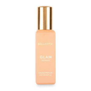 Bella Vita Luxury GLAM | Long Lasting Liquid EDP 20ml for Woman | with African Orange, Jasmine and Patchouli | Floral and Woody Premium Fragrance for Women (Pack of 1)