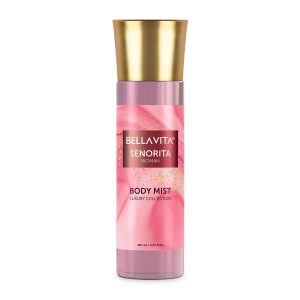 Bella Vita Luxury Senorita Women Body Spray Mist Perfume For Refreshing Floral & Pomegranate Long Lasting Fragrance With Mint, 150 Ml