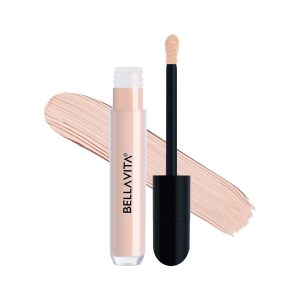 BELLAVITA Hydmatte FX - Magic Concealer with SPF 20 and PA ++++ with Full Coverage | Infused with Hyaluronic Acid & Niacinamide | Water & Transfer Resistant | Smooth Finish | Cool Vanilla | 6gm