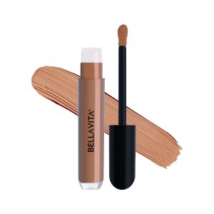BELLAVITA Hydmatte FX - Magic Concealer with SPF 20 and PA ++++ with Full Coverage | Infused with Hyaluronic Acid & Niacinamide | Water & Transfer Resistant | Smooth Finish | Toasted Hazelnut | 6gm
