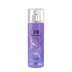 AND Pretty Vogue Body Mist Perfume 200ML Long Lasting Scent Spray Gift For Women Crafted by Ajmal