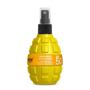 WOW Skin Science Aqua?Beem Sunscreen Mist Spray SPF 50 PA++++ | Broad Spectrum UVA UVB Protection | Water?Light Cooling Mist | Quick Absorb, No White Cast, Non?Greasy | Easy Reapplication | 100 ml