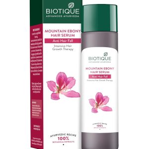 Biotique Mountain Ebony Vitalizing Serum | Prevents Hair Fall & Soothes Scalp| Promotes Hair Growth | 100% Botanical Extracts | Suitable for All Hair Types | 75ml