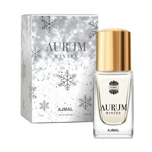 Ajmal Aurum Winter Perfume for Men & Women? 14 ml | Long Lasting Eau De Parfum | Travel Size Perfume | Premium Floral Musky Fragrance