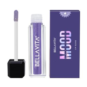 BELLAVITA pH Adapting Lip Gloss 4ml | Glossy Finish | Hydrating & Non-sticky | Color Changing Based on pH | Strip Tease