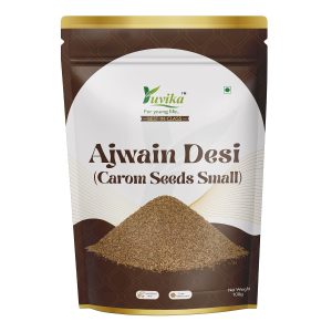 Yuvika Herbs Ajwain Desi Barik 100g | Small Carom Seeds | Carum Copticum | Indian Spice