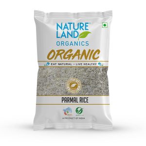 Natureland Organics Parmal Rice 1 Kg - Organic Rice