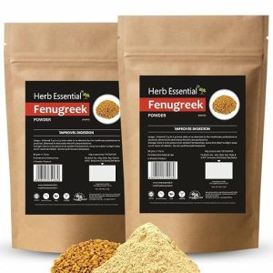 Herb Essential Methi Powder, 50g (Pack of 2), Supports Lactation, Skin Care