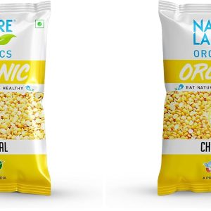Natureland Organics Chana Dal 1 Kg - Organic Healthy Pulses (Pack of 2)