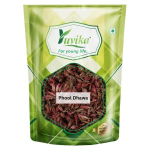 Yuvika Phool Dhawa - Dhawai Flower - Woodfordia Fruticosa - Anogeissus Latifolia - Dhataki Phool 200 Grams