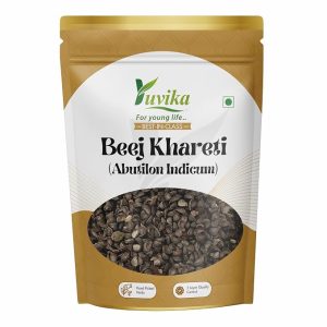 YUVIKA Beej Khareti - Kharaiti Beej - Beej Bala - Atibala - Abutilon Indicum (100 Grams)