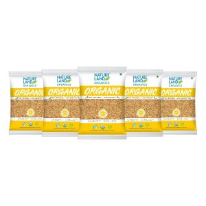 Natureland Organics Wheat Dalia (Porridge) 500 Gm (Pack of 5) - Organic Dalia