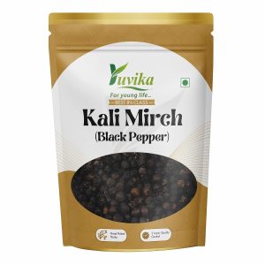 Yuvika Kali Mirch - Black Pepper - Piper Nigrum 400 Grams