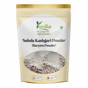 Yuvika Safeda Kashgari Powder - Barytes Powder 100 Grams