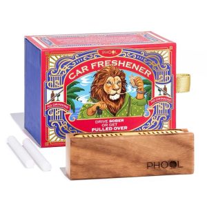 Phool Car Perfume - Modern Dusk - Pack of 6 Cartridge - Lasts upto 75 days- Luxury Car Freshner, interior car perfumes and fresheners - Strong Lasting profile - Plug in Mechanism