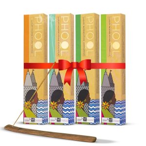 Phool Incense Gift Pack | Orange, Eucalyptus, Lemongrass & Citronella |